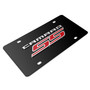Chevrolet Camaro SS 3D Logo Black Metal License Plate