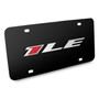 Chevrolet Camaro 1LE 3D Logo Black Metal License Plate