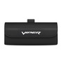 Dodge Viper Black Leather Sunglass Case Car Sun Visor Mount Clip