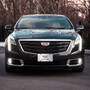 Cadillac XTS Crest 3D Dual Logo Mirror Chrome Stainless Steel License Plate