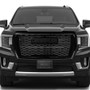 GMC Black Inlay 3D Logo on Real Black Carbon Fiber License Plate