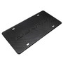 GMC Denali All-Black 3D Logo on Real Black Carbon Fiber License Plate
