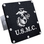 U.S. Marine Corps Rugged Finish Stainless Steel 2" Tow Hitch Cover