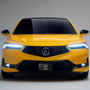 Acura NSX Dual Logo in 3D on Black Stainless Steel License Plate