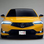 Acura Type-S Dual Logo in 3D on Mirror Chrome Stainless Steel License Plate