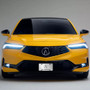 Acura Integra Dual Logo in 3D on Mirror Chrome Stainless Steel License Plate