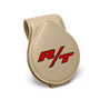Dodge R/T Beige Leather Magnetic Sunglass Holder Car Sun Visor Mount Clip