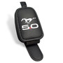 Ford Mustang 5.0 Rectangle Black Leather Magnetic Sunglass Holder Car Sun Visor Mount Clip