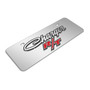 Dodge Charger R/T Classic 3D Logo 12" x 4.25" European Look Chrome Half-Size Stainless Steel License Plate