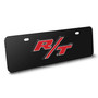 Dodge R/T 3D Logo Logo 12" x 4.25" European Look Chrome Half-Size Stainless Steel License Plate