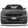 Dodge Charger R/T 3D Logo 12" x 4.25" European Look Chrome Half-Size Stainless Steel License Plate