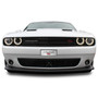 Dodge Challenger R/T Classic 3D Logo 12" x 4.25" European Look Chrome Half-Size Stainless Steel License Plate