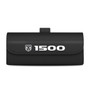 RAM 1500 Black Leather Sunglass Case Car Sun Visor Mount Clip