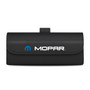 Mopar Black Leather Sunglass Case Car Sun Visor Mount Clip