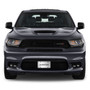 Dodge Durango 3D Dark Gray Logo on Mirror Chrome Stainless Steel License Plate