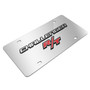 Dodge Challenger R/T 3D Logo on Chrome Stainless Steel License Plate
