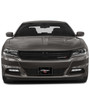 Dodge Charger R/T Classic 3D Logo on Logo Pattern Black Aluminum License Plate