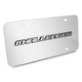 Dodge Challenger 3D Logo on Chrome Stainless Steel License Plate