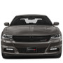 Dodge 3D Logo on Black Stainless Steel License Plate