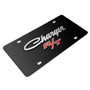 Dodge Charger R/T Classic 3D Logo on Black Stainless Steel License Plate