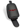 RAM 1500 TRX Rectangle Black Leather Magnetic Sunglass Holder Car Sun Visor Mount Clip