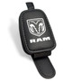 RAM Logo Rectangle Black Leather Magnetic Sunglass Holder Car Sun Visor Mount Clip