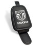 RAM 1500 Rectangle Black Leather Magnetic Sunglass Holder Car Sun Visor Mount Clip