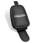 Chrysler Rectangle Black Leather Magnetic Sunglass Holder Car Sun Visor Mount Clip