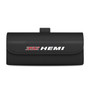 HEMI 392 Black Leather Sunglass Case Car Sun Visor Mount Clip