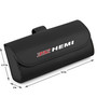 HEMI 392 Black Leather Sunglass Case Car Sun Visor Mount Clip