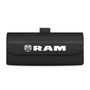 RAM 2019 up Black Leather Sunglass Case Car Sun Visor Mount Clip