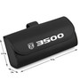 RAM 3500 Black Leather Sunglass Case Car Sun Visor Mount Clip