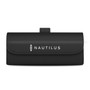 Lincoln Nautilus Black Leather Sunglass Case Car Sun Visor Mount Clip