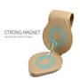 Ford F-150 Raptor SVT Beige Leather Magnetic Sunglass Holder Car Sun Visor Mount Clip
