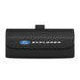 Ford Explorer Black Leather Sunglass Case Car Sun Visor Mount Clip