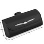 Ford Thunderbird Black Leather Sunglass Case Car Sun Visor Mount Clip