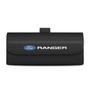 Ford Ranger Black Leather Sunglass Case Car Sun Visor Mount Clip