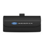 Ford Maverick Black Leather Sunglass Case Car Sun Visor Mount Clip