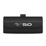 Ford Mustang 5.0 Black Leather Sunglass Case Car Sun Visor Mount Clip