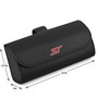 Ford ST Black Leather Sunglass Case Car Sun Visor Mount Clip