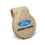 Ford Escape Beige Leather Magnetic Sunglass Holder Car Sun Visor Mount Clip