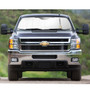 Chevrolet Golden Logo Logo Universal Fit Enforced Stand-Up Auto Windshield Sun Shade at Standard Size 54"x 27.5"