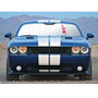 Dodge Challenger SRT in Red with Sensor 2015 to 2023 Custom Fit Silver Reflective Folding Auto Windshield Sun Shade