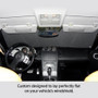 Dodge Challenger Hellcat with Sensor 2015 to 2023 Custom Fit Silver Reflective Folding Auto Windshield Sun Shade