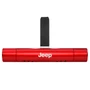 Jeep Red Aluminum Car Vent Air Freshener Clip with adjustable window and 10 Refill Sticks