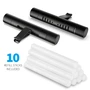 Lincoln Black Aluminum Car Vent Air Freshener Clip with adjustable window and 10 Refill Sticks