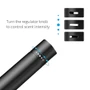 Lincoln Black Aluminum Car Vent Air Freshener Clip with adjustable window and 10 Refill Sticks