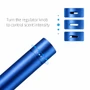 RAM Blue Aluminum Car Vent Air Freshener Clip with adjustable window and 10 Refill Sticks