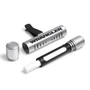 Jeep Wrangler Silver Aluminum Car Vent Air Freshener Clip with adjustable window and 10 Refill Sticks