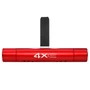 Jeep 4Xe Red Aluminum Car Vent Air Freshener Clip with adjustable window and 10 Refill Sticks